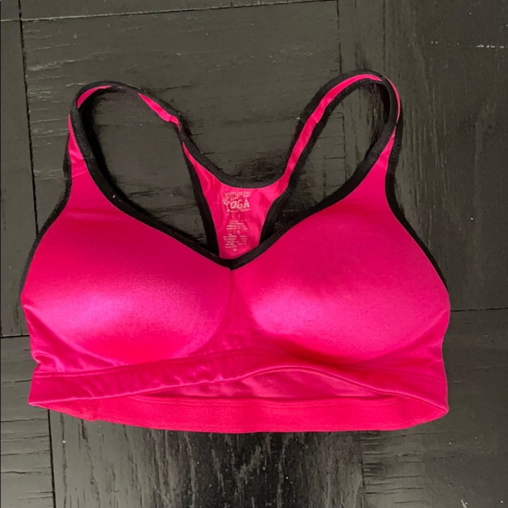 Hot pink Pink sports bra